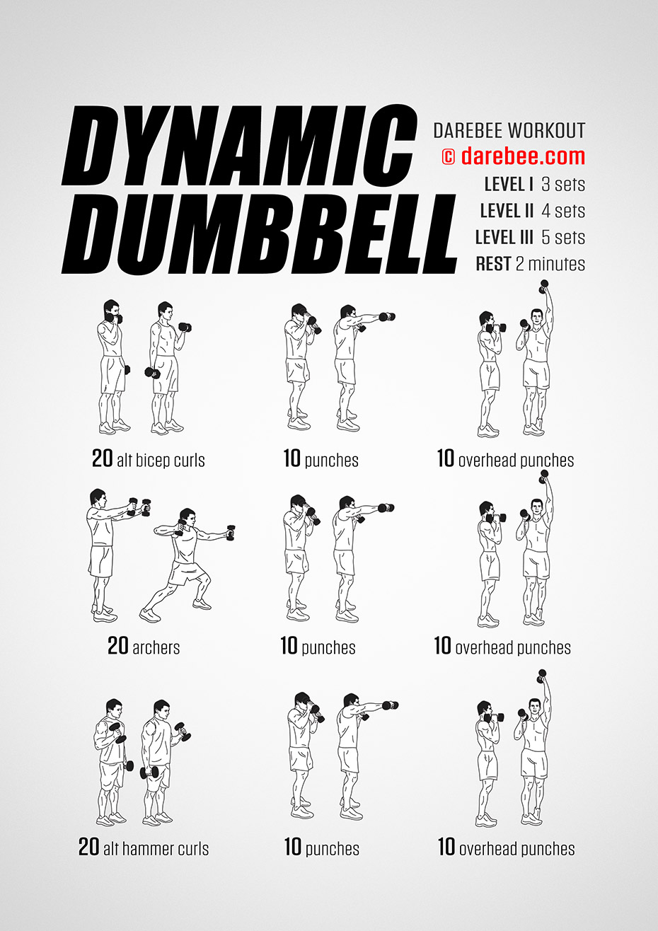 all dumbbell exercises with pictures pdf